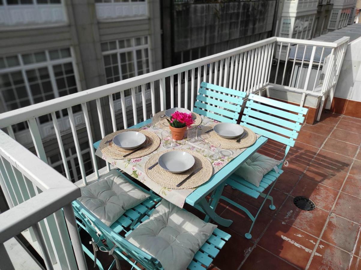 Apartamento Oliva Apartment Pontevedra Bagian luar foto